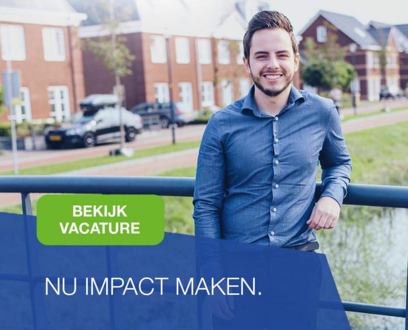 Nu impact maken - heer blauw