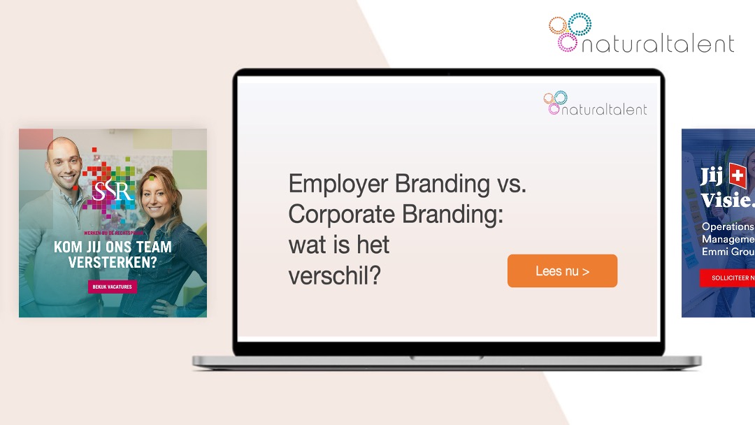 Employer Branding vs. Corporate Branding: wat is het verschil?